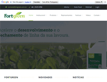Tablet Screenshot of fortgreen.com.br